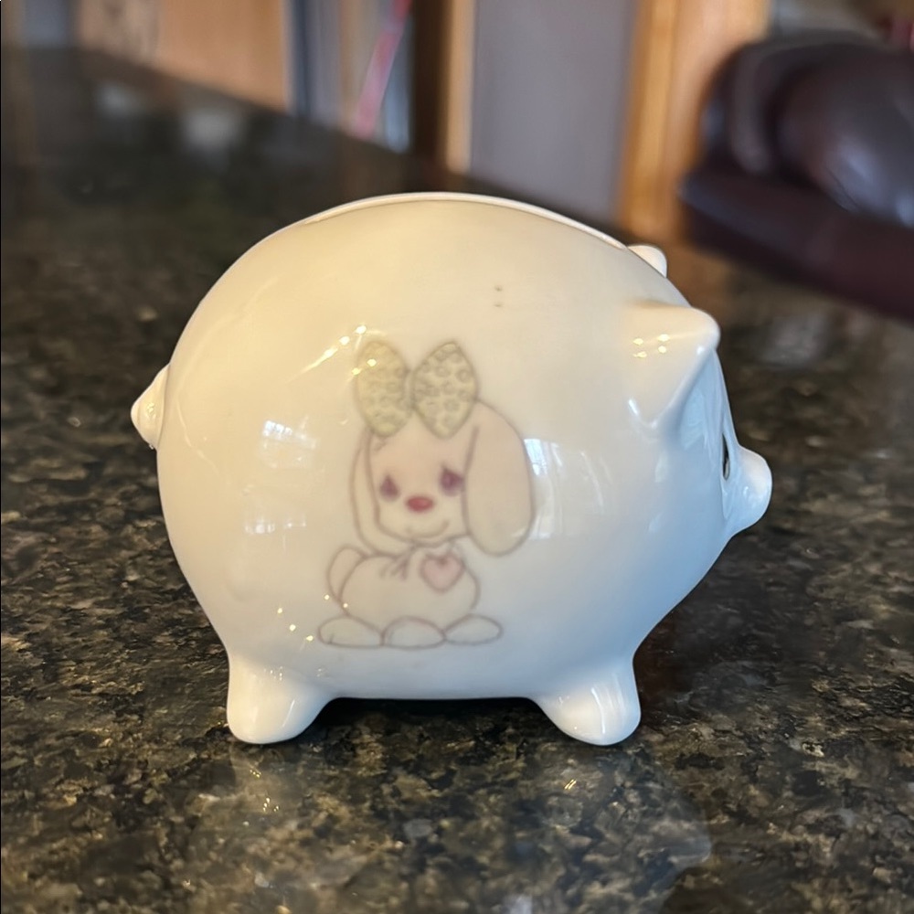 1985 Precious Moments Piggy Bank